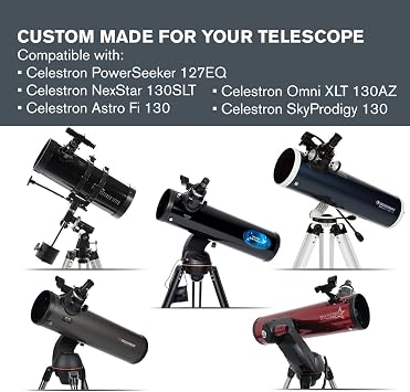 Celestron EclipSmart Telescope Solar Filter for 127mm & 130mm Reflectors
