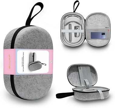 sikiwind Vision Pro Carrying Case, Shockproof Full Protective Case, Anti-Scratch Travel Case Bag with Mesh Pocket Carrying Case for Apple Vision Pro