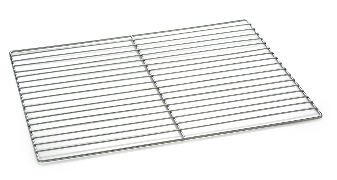 GN Rost, verchromt oder aus Chromnickelstahl/erhältlich in GN 2/1 (Abmessung: 53 x 65 cm) oder in GN 1/1 (Abmessung: 53 x 32,5 cm) (GN 2/1 - verchromt)