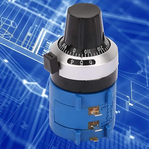 Miniatura 8 de 3590S-2-101L X Tipo Potenciómetro 100Ohm Película de carbono de 100 ohmios para instrumentación