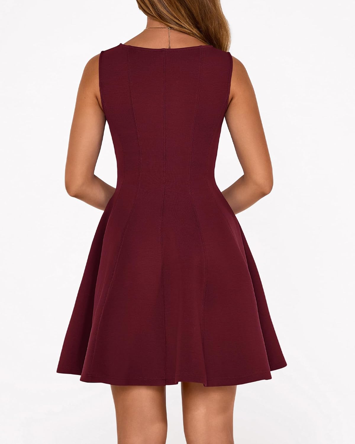 BTFBM Spring Dresses for Women 2026 Elegant Classy A Line Casual Graduation Business Work Party Cocktail Short Dress - Image 2