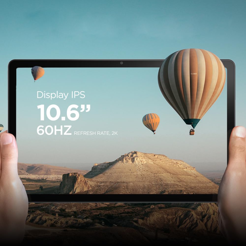 Lenovo Tab M10 Plus M10 Plus Tablet, MediaTek Helio P22T Octa-Core, 4GB RAM, 64GB HDD, Android 12, Czarny, 10,6"