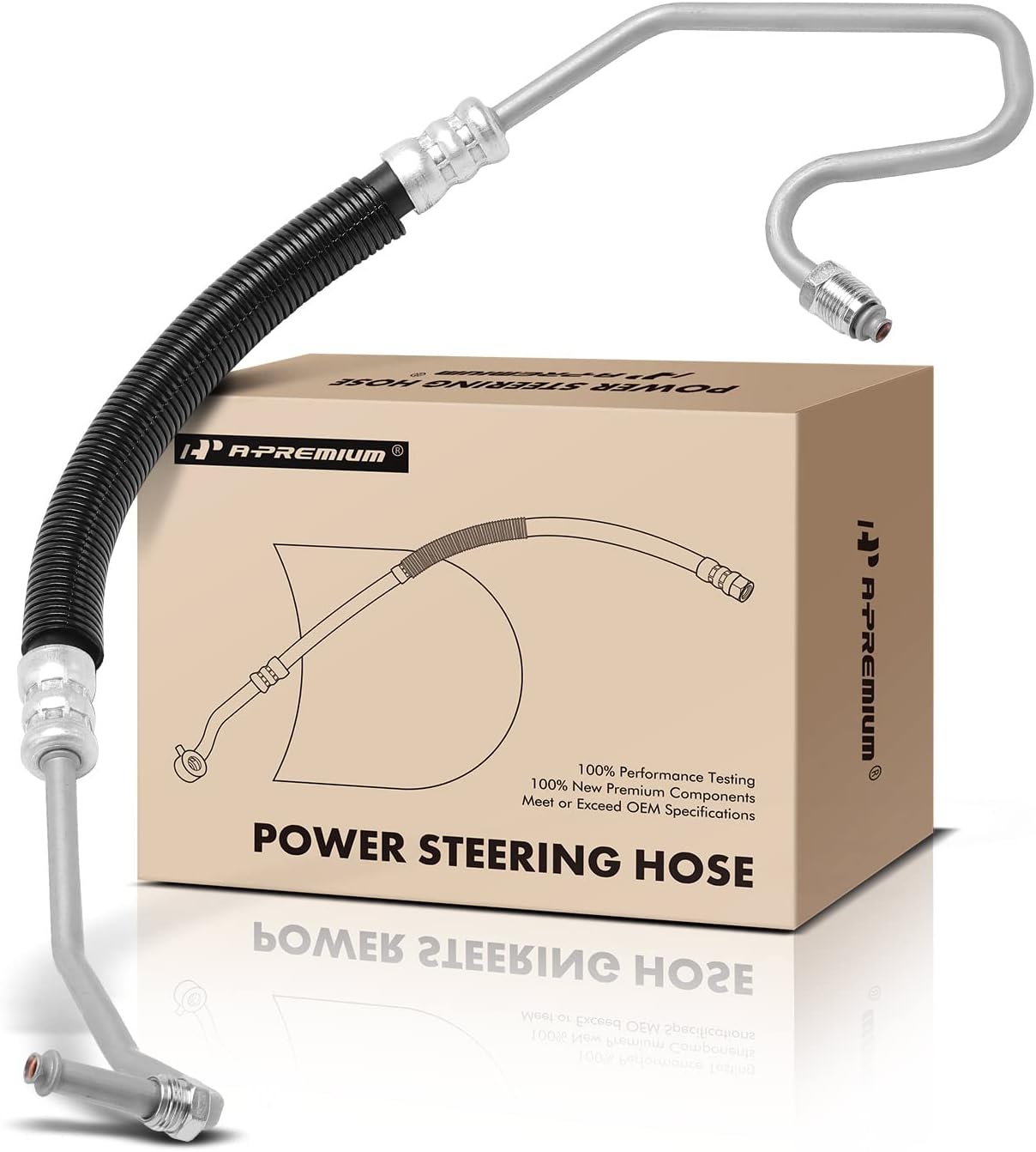 Labwork Power Steering Pressure Line Hose Assembly For Chevy Olds Chevrolet Trailblazer Gmc Envoy 9-7x 26095037