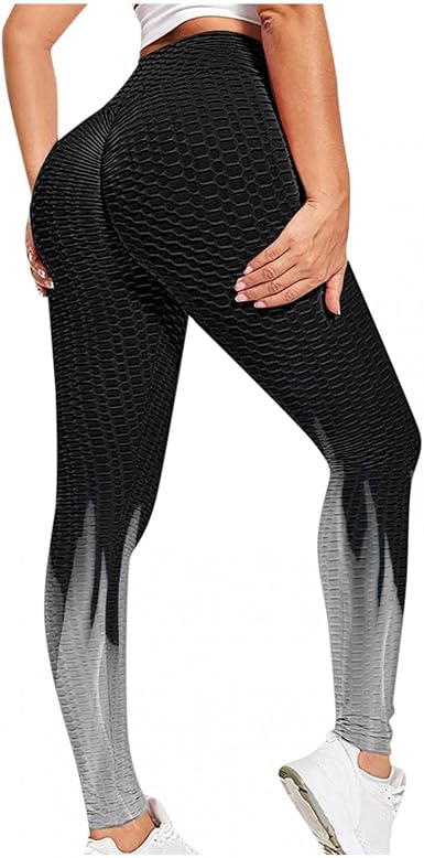 Amazon.com: Handyulong Leggings de cintura alta para mujer, tallas grandes,  pantalones de yoga con levantamiento de glúteos, control de abdomen, mallas  atléticas suaves para yoga : Ropa, Zapatos y Joyería