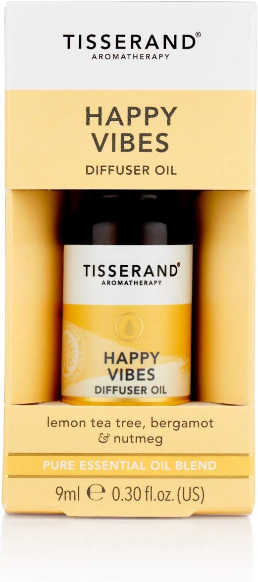 Tisserand Aromatherapy Happy Vibes Diffuser Oil 100 Natural Pure Essential Oils 9ml