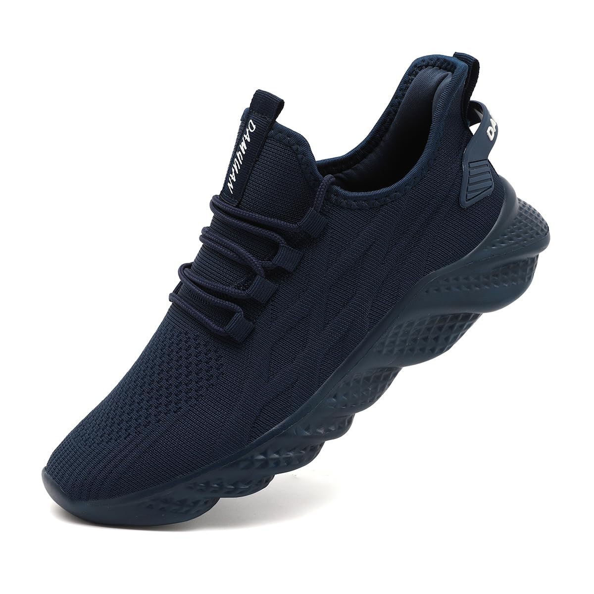 Mens Walking Shoes Running Trainers Sneakes Athletic Gym Fitness Sport Shoes Non Slip Breathable Mesh Workout Fashion Slip On Comfortable