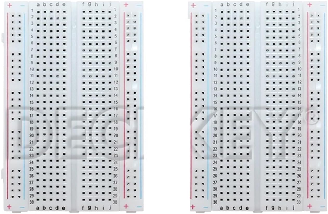 1-10pcs 400 Tie Points Solderless PCB Breadboard Mini Universal Test Protoboard DIY Bread Board for Bus Test Circuit Board(10 pcs)