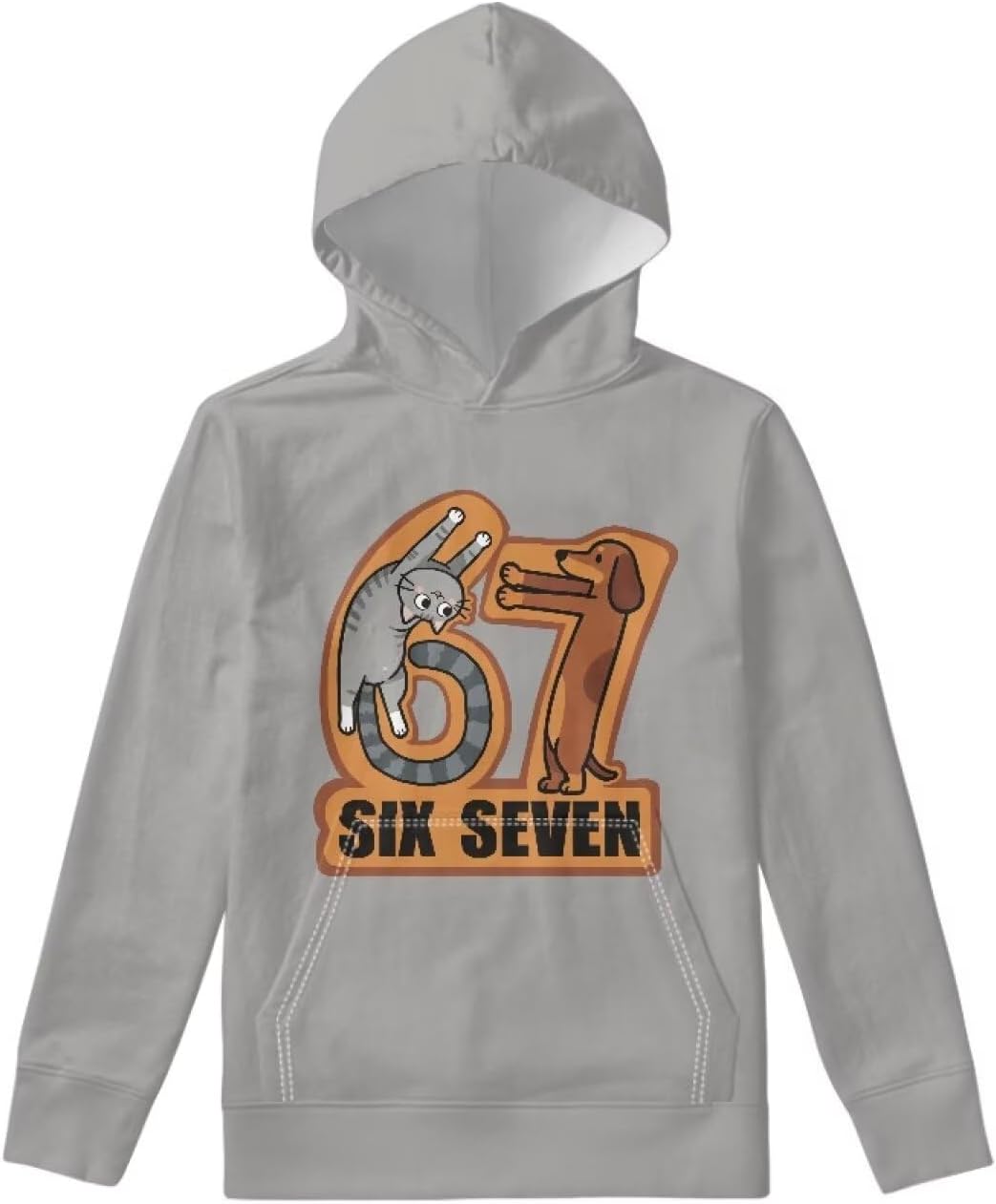 Boys Girls Hoodies, Lightweight Longsleeve Pullover Soft Hooded Sweatshirt for Kids