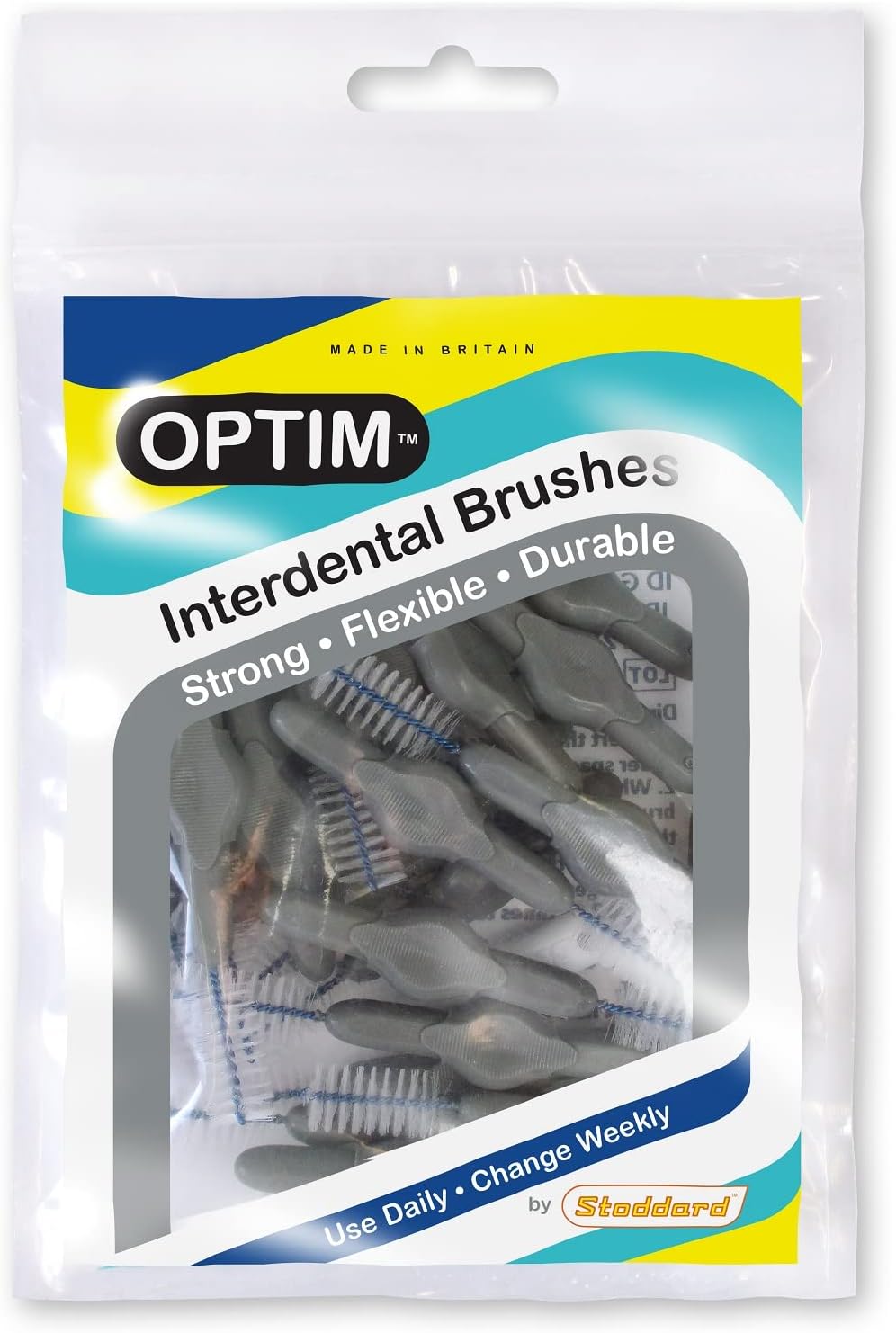 Icon Optim Grey Standard 25 Interdental Brushes - Pack of 3