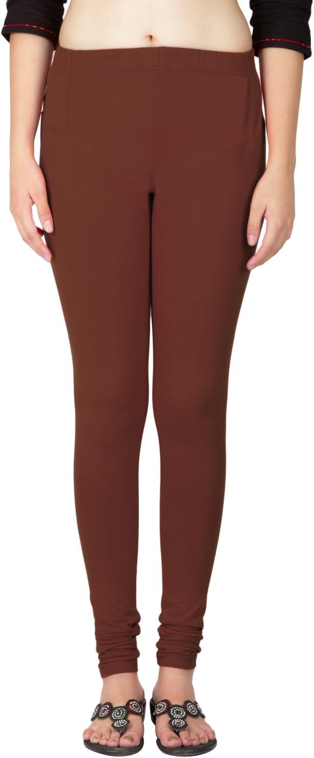Women Cotton Churidar Leggings Authentic Casual Yoga Pants