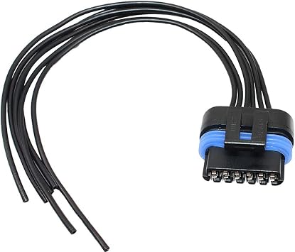 12085247, 12101880, IP1170 PT787 12167121 Wire Ignition Module Crankshaft Sensor Connector 6-Way Female
