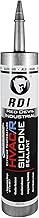 Red Devil 089650 Extreme Temperature HVAC/R Silicone Sealant, 280 ml, Aluminum, 1 Pack, Made in USA