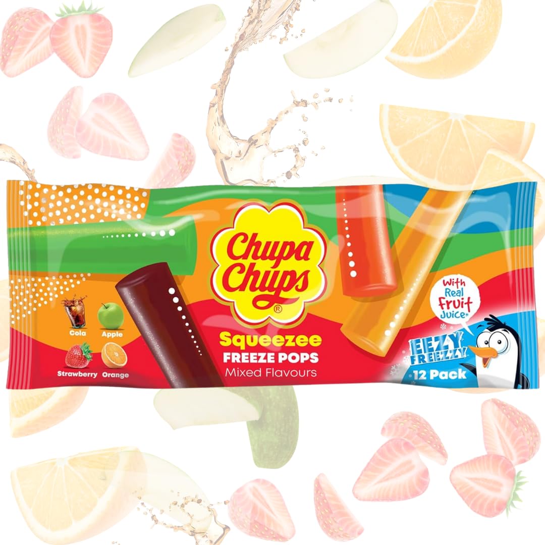 LOTTO Sticks Ghiaccioli: Chupa Chups, Tiro Alla Frutta, Tango, Insalata Di Frutta – UK