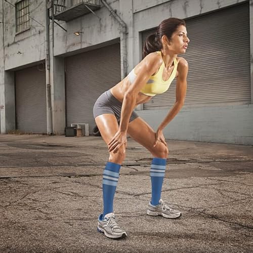 Fenglaoda 8 Pairs Compression Socks For Men & Women 20-30 Mmhg Knee High Nurse Pregnant Running Medical And Travel Athletic #TOP4