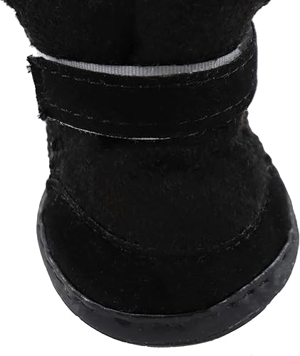 Vista 15 de Botines de nieve para cachorros para perros pequeños, botines de chihuahua para invierno, botines para gatos pequeños, zapatos para gatos para clima