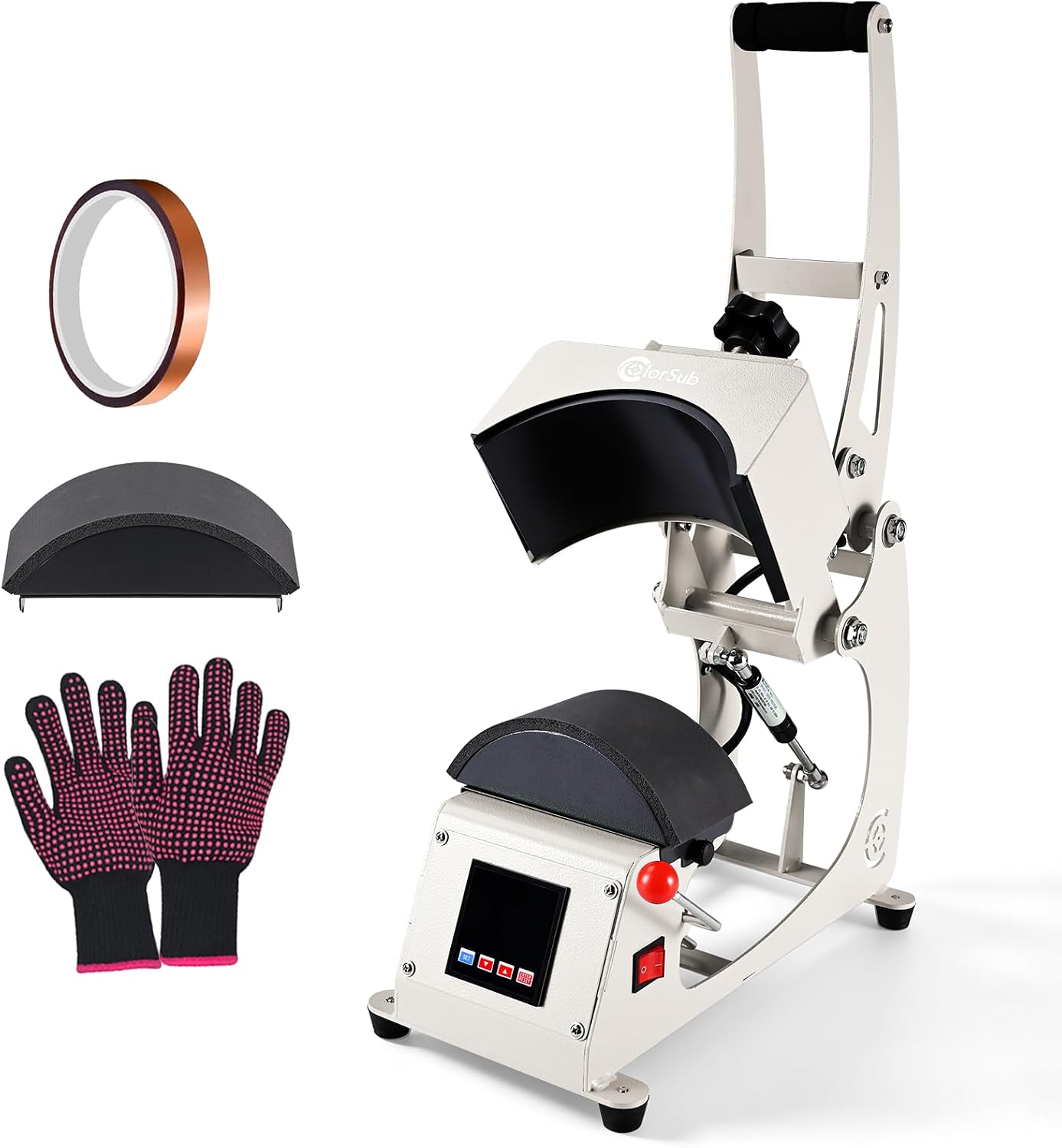 Hat Heat Press for Caps, Hat Press for HTV Iron On and Sublimation,DTF Film