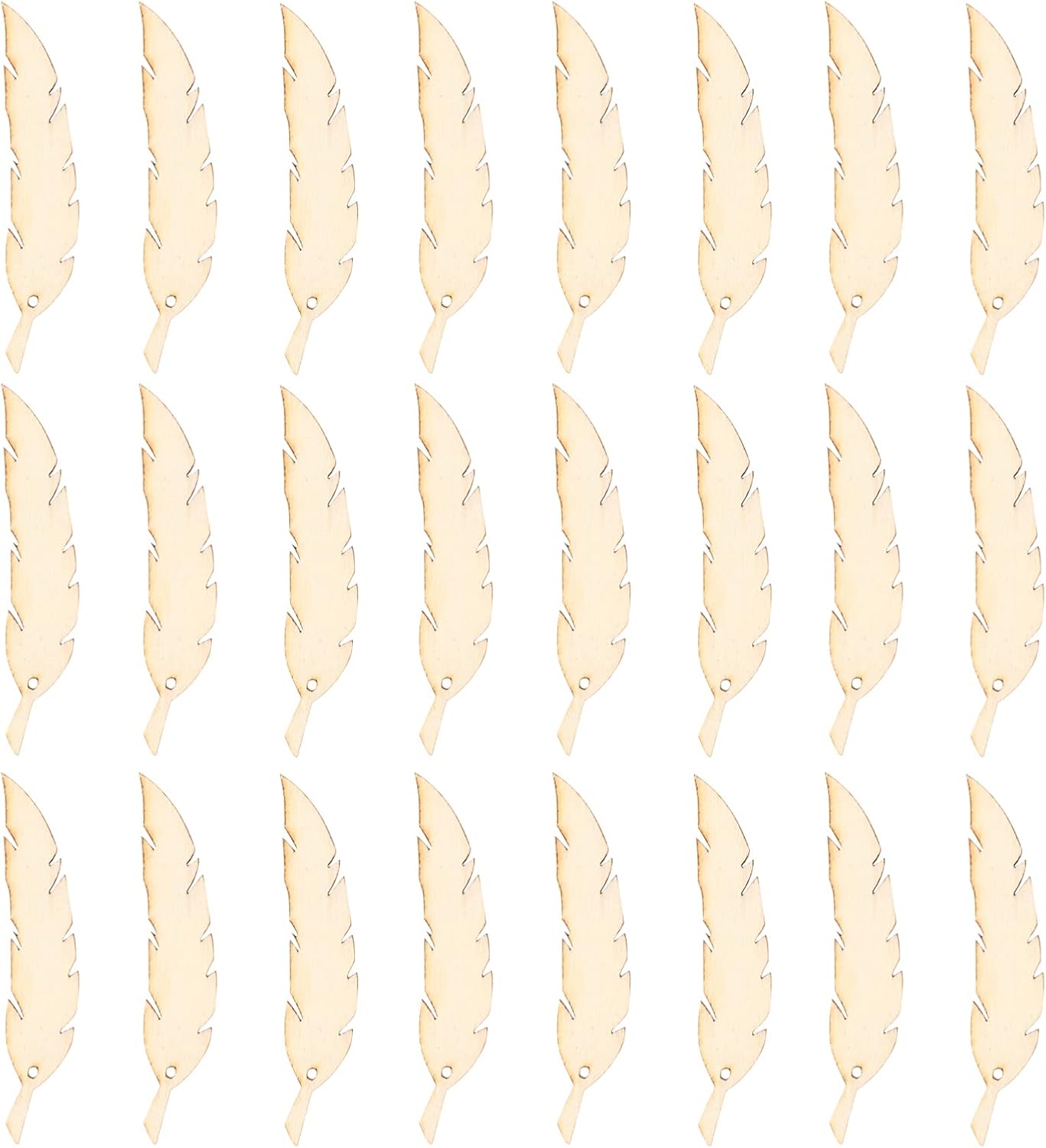 Unfinished Wood Dream Catcher Cutout - 7.8 Inch DIY Craft