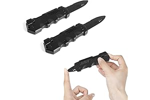 DERAYEE Retractable Fake Knife, Perfect for Halloween