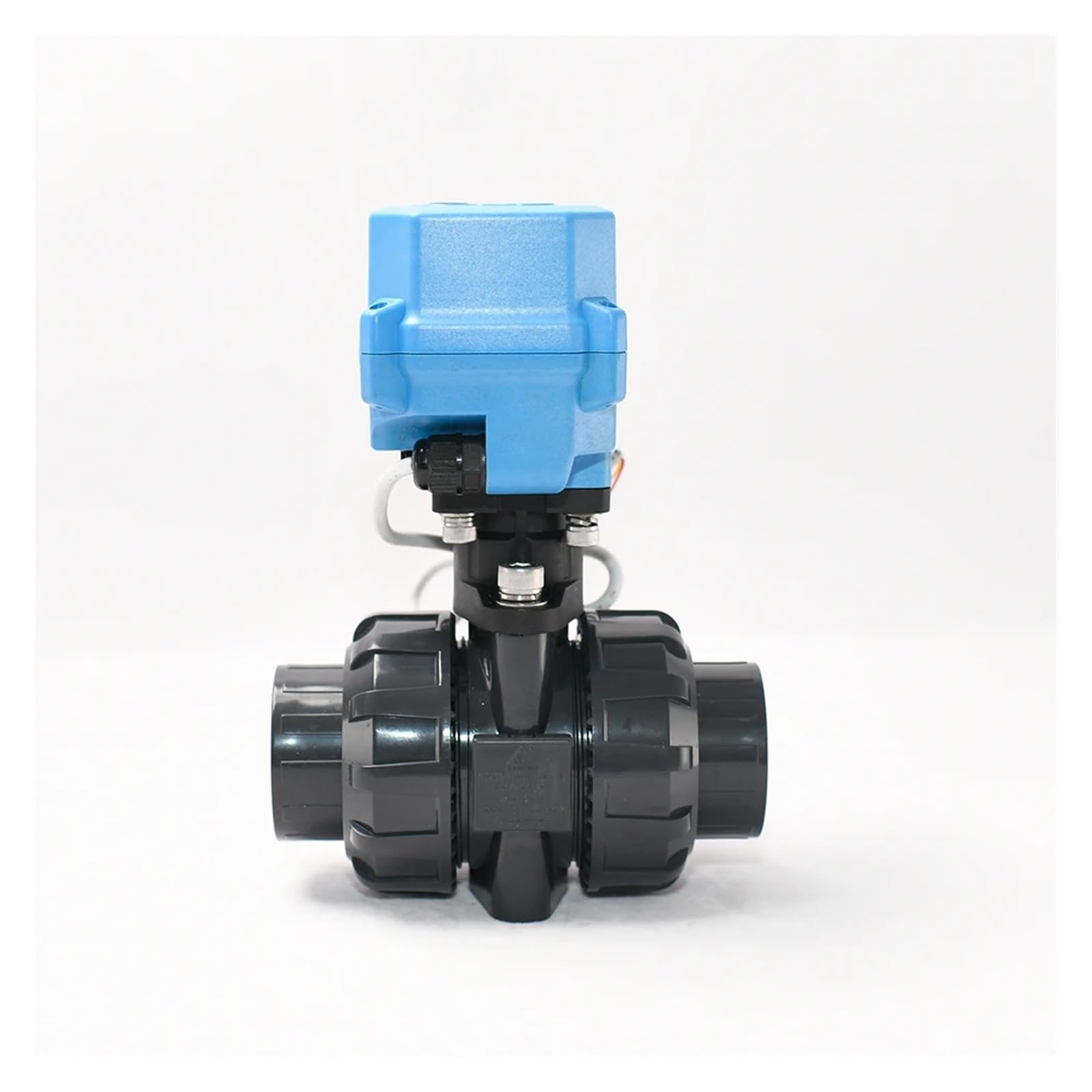 Vanne à boisseau sphérique électrique True Union DN32 PVC haute durabilité
