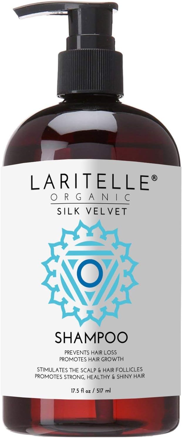 Organic Shampoo Silk Velvet 17.5 oz