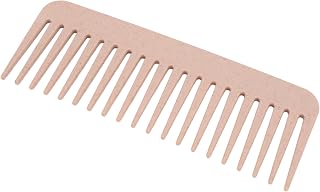 10Pcs Hair Detangling Styling Comb Wheat Straw, Portable Wide Tooth Comb, easy to store and carry for Thick Curly Wavy Hai