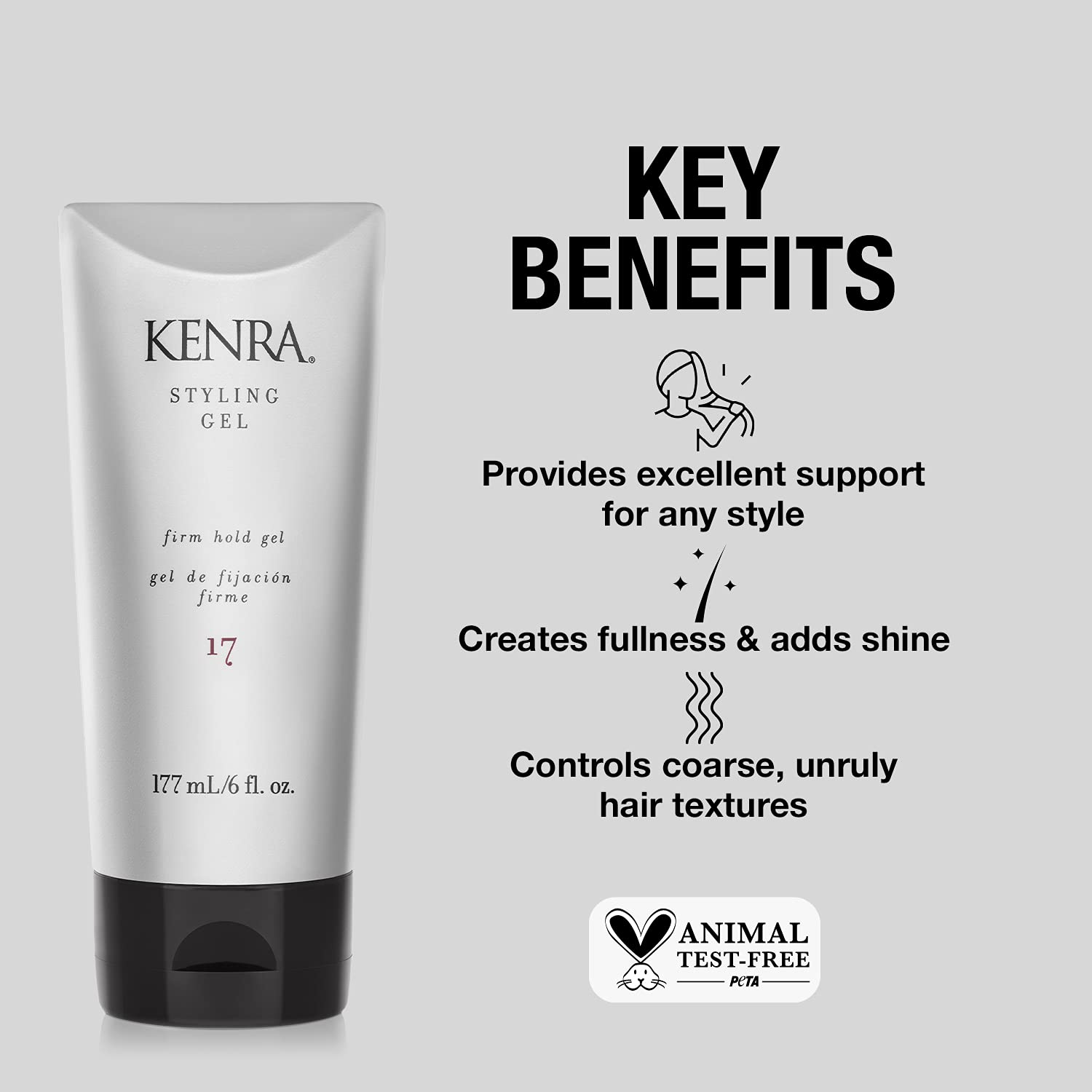 Kenra Styling Gel #17, 6 Fl Oz : Kenra: Beauty & Personal Care