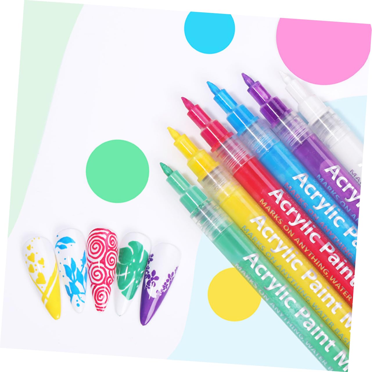 CALLARON Nail for Women 10pcs Nail Art Pens Beauty Diy Painting Tools for Girls Professional Manicure Set