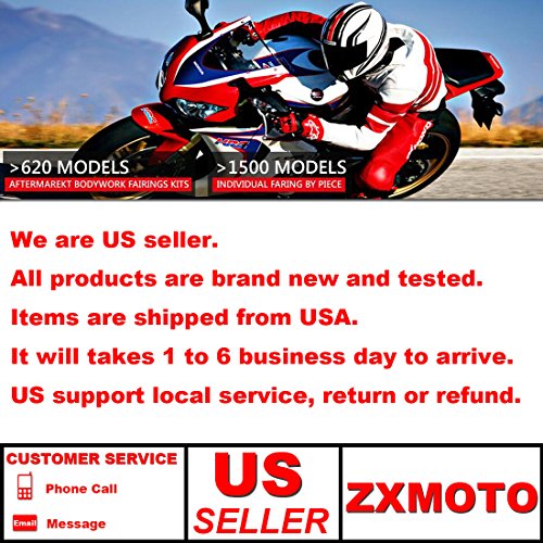 Zxmoto Unpainted Tail Section Fairing For Suzuki Gsxr 600/750 (2004-2005) Individual Motorcycle Fairing #TOP4