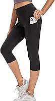 Vista 10 de adorence Leggings para mujer con bolsillos (cintura alta, elásticos y opacos), pantalones de yoga, leggings de entrenamiento para mujer