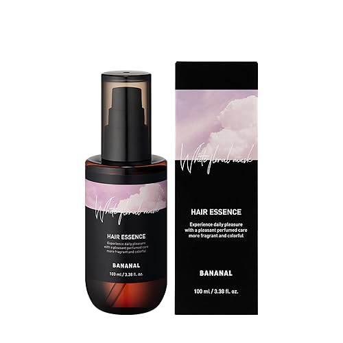 2-en-1 Perfume de cabello coreano en aceite y suero con aceite de argán marroquí y 12 aminoácidos para cabello seco, dañado, brillo de vidrio y