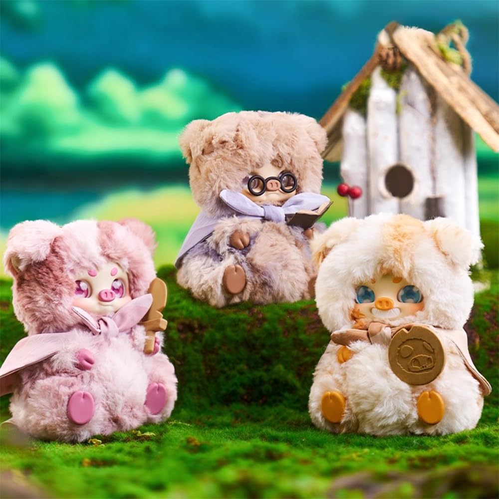 niannyyhouse Plüsch-Blindbox-Puppe, Märchen-Kampf-Serie, 13 cm, niedliche Stofftiere, Geburtstagsgeschenke (8 Stück)