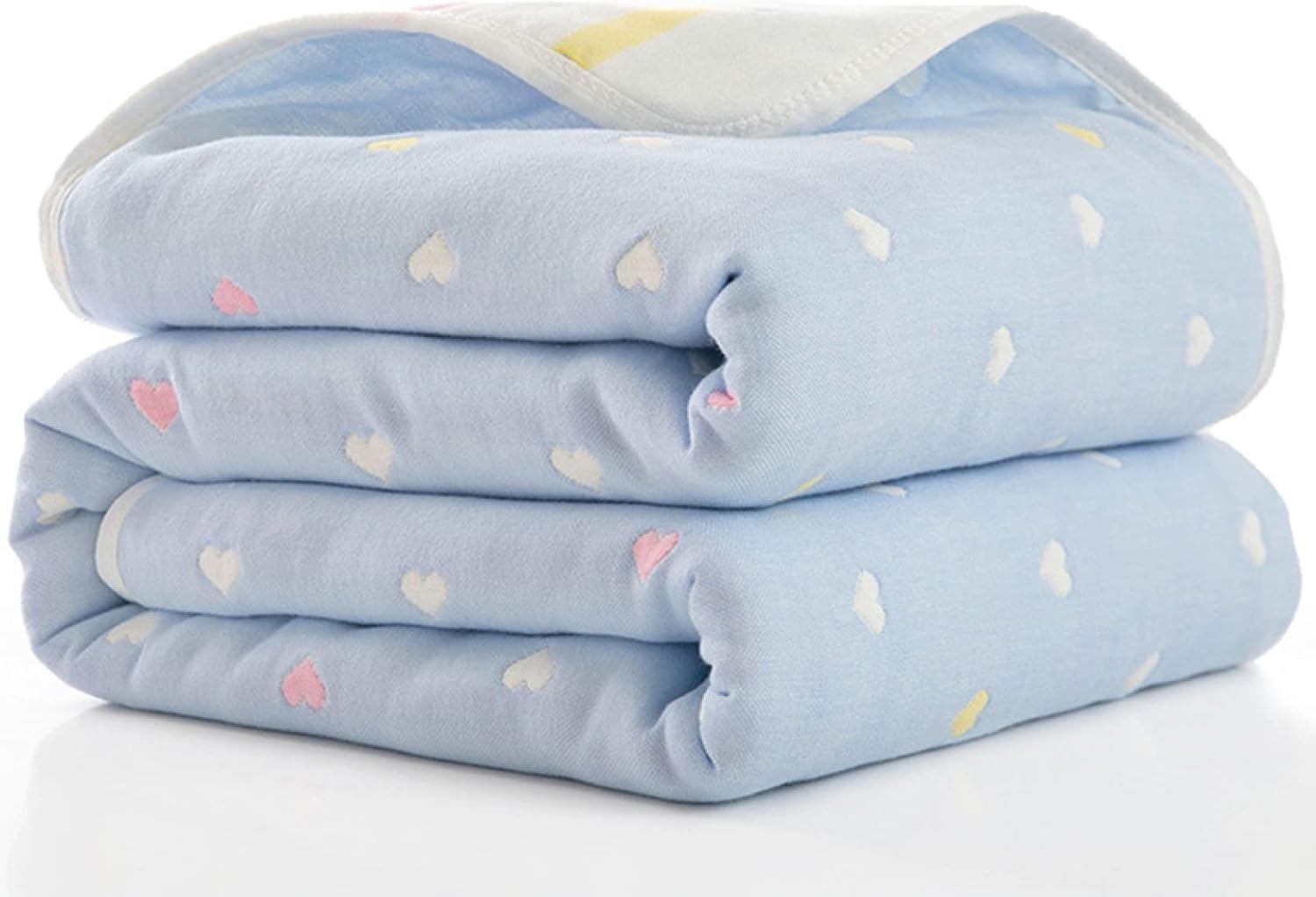 ガーゼケット 6重ガーゼ カラー ベビー 子ども用 とろける 肌掛け ガーゼタオルケット キルトケット ふんわりボリューム 綿100 タオルケット 赤ちゃん トドラーケット 高密度 ふわふわ 150 0cm 大判 綿 肌に優しい 通気 吸湿 速乾性 新作からsaleアイテム等お得な商品