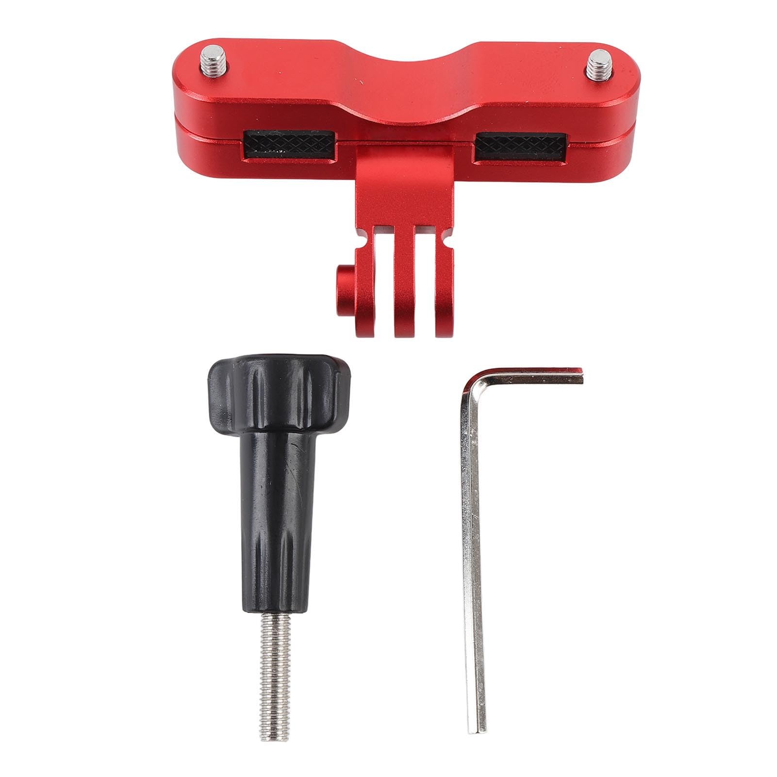 Wangcmcol Fahrradsattel-Schienenhalterung für Action 5 Pro Fahrradsattel-Schienenkamerahalterung für X4 Action-Kamerazubehör (Rot) 