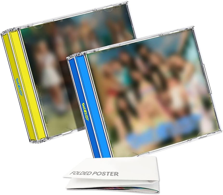 Dreamus Kep1er - DOUBLAST Jewel version 2nd Mini Album [LEMON BLAST + B1UE BLAST Set] (Folded Poster) (CMAC11749)