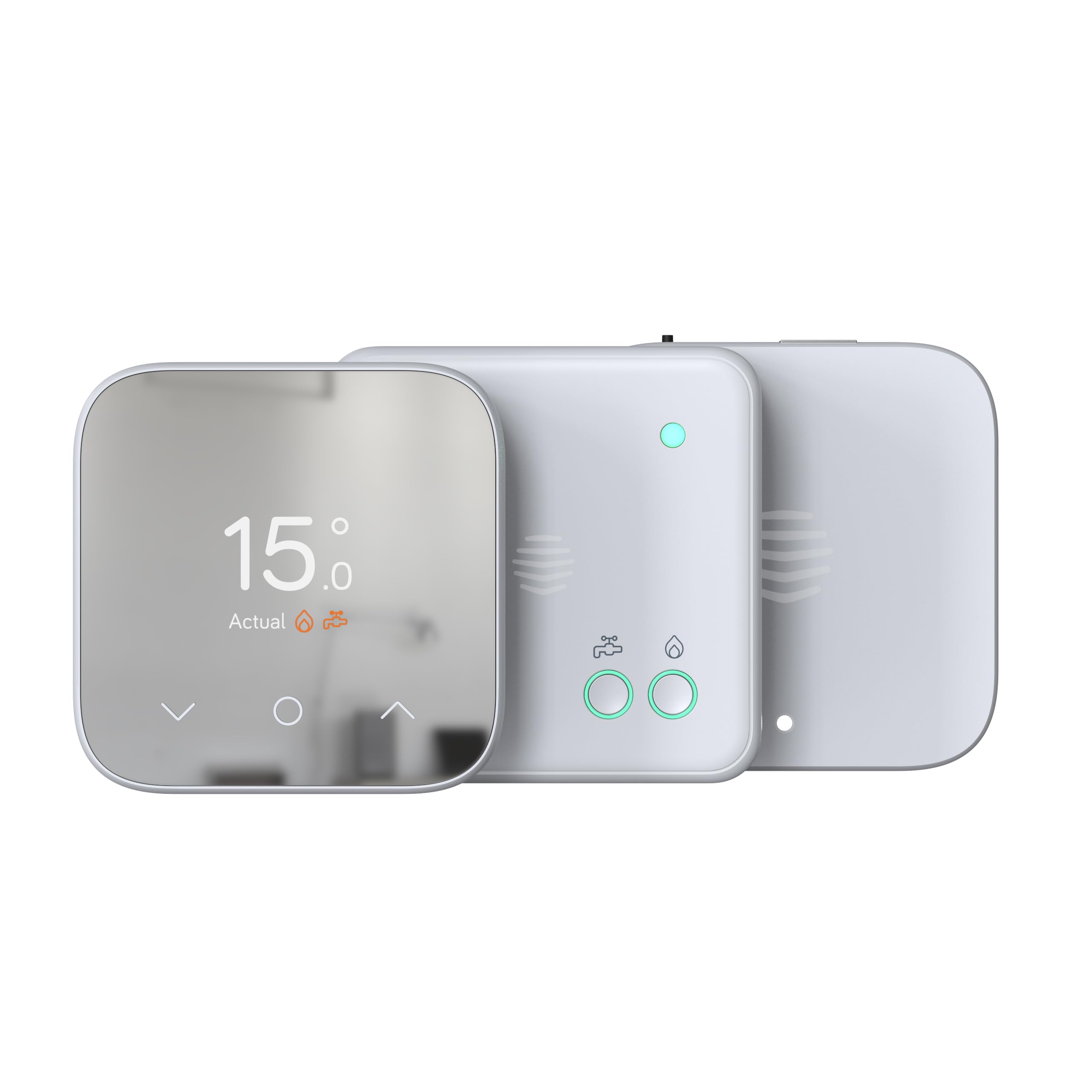 Hive Thermostat Mini For Heating Control & Hot Water (Self Install), With Hive Nano 3 Hub (OpenTherm), White