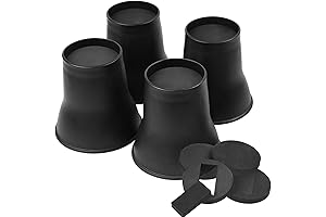 6 Inch Adjustable Bed Risers for a Comfortable and Convenient Lift