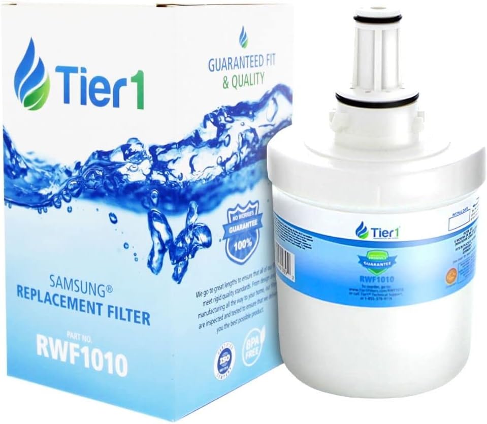 Tier1 DA29-00003G Refrigerator Water Filter | Replacement for Samsung DA29-00003B, DA29-00003A, Aqua-Pure Plus, DA29-00003F, HAFCU1, WSS-1, WF289, Fridge Filter