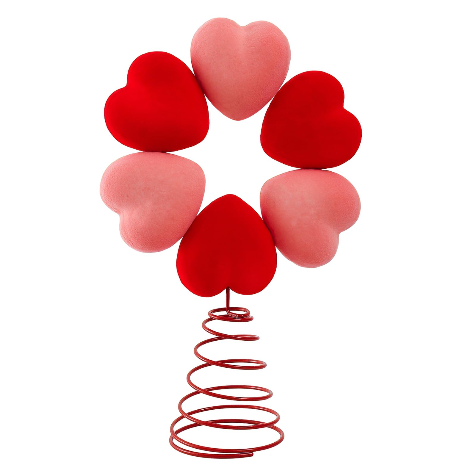Shape Spring Christmas Tree with Flocking Metal for Holiday Festivities Festival Metal Flocking Decoration