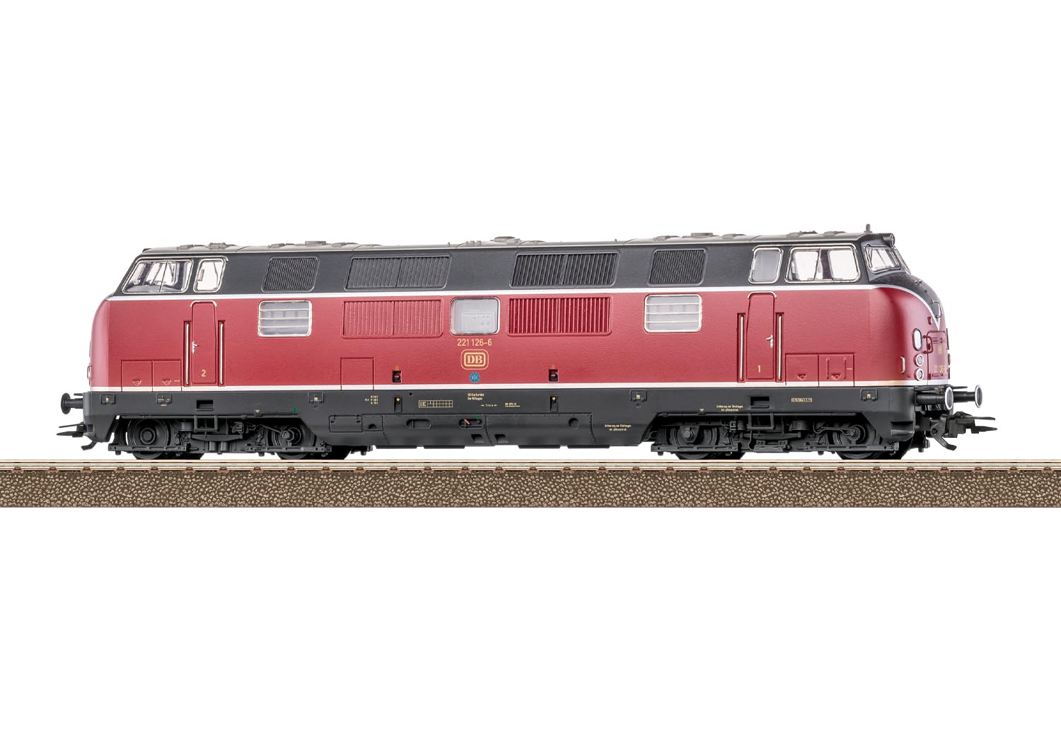 Trix Locomotiva diesel serie 221 – traccia Trix H0 – Digital mfx – Art. 22990 – con suono e luce