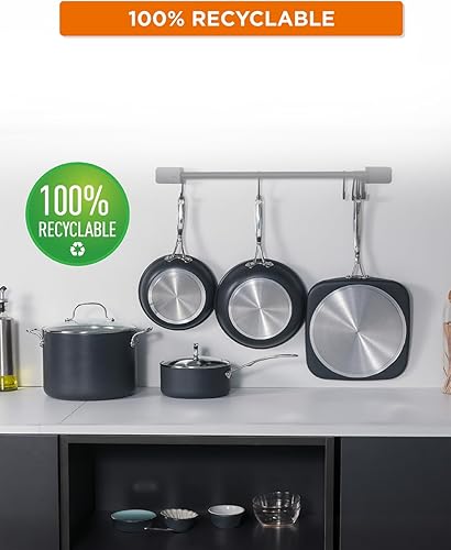 Vista 16 de Commercial CHEF Sartén redonda de hierro fundido presazonado de 10,5 pulgadas