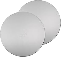 Vista 21 de Molde para tarta redondo de aluminio anodizado Fat Daddio con base extraíble, Plateado