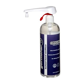 Germstar Hand Sanitizer 16oz. Original Pump Bottle (3 Pack)