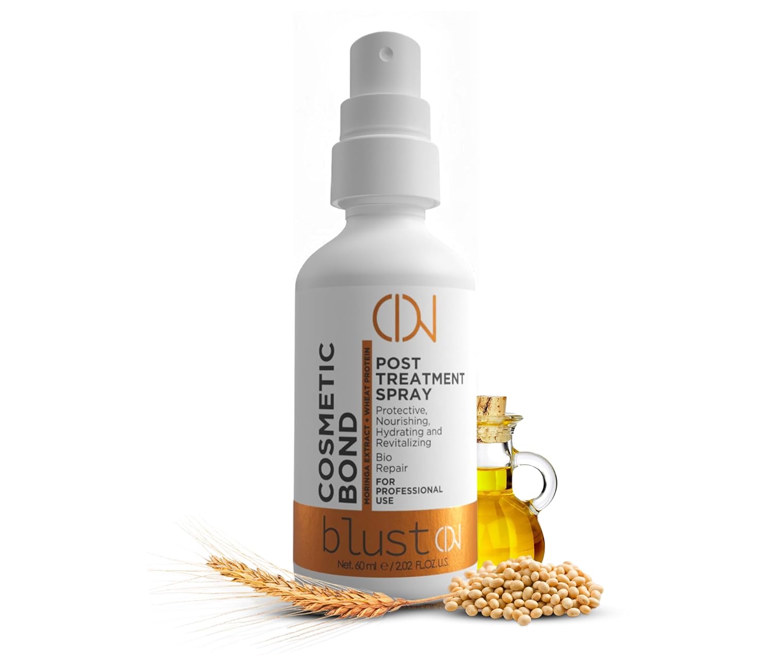 Cosmetic Bond – Advanced Hair Repair Treatment for Chemically Treated Hair – Anti-Frizz Serum – Professional Cuticle Repair & Deep Hydration – 60 ml