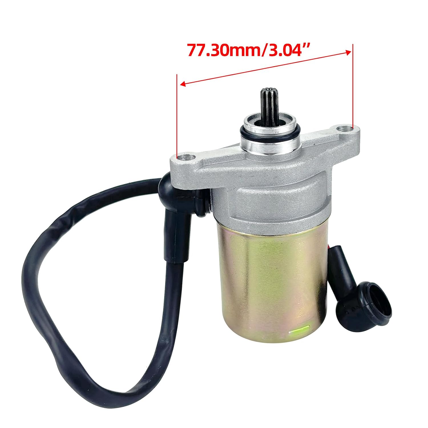 10 Teeth Starter Motor fit for GY6 49cc 50cc Scooter 139QMB Moped ATV Go Karts TAOTAO SUNL ROKETA Tank Baja