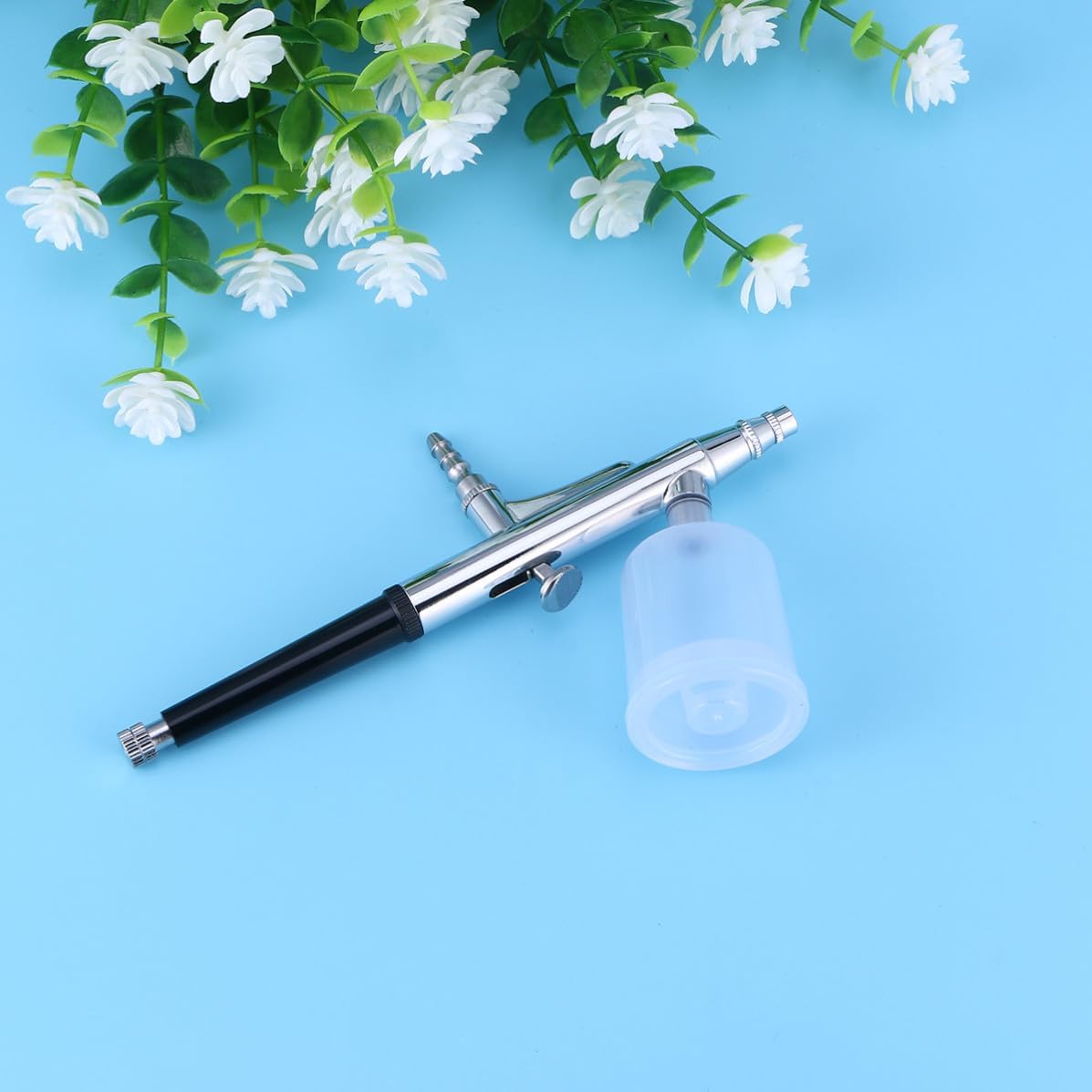 Silver Airbrush Tool Nozzle Spray Pen Set for Cake Decorating