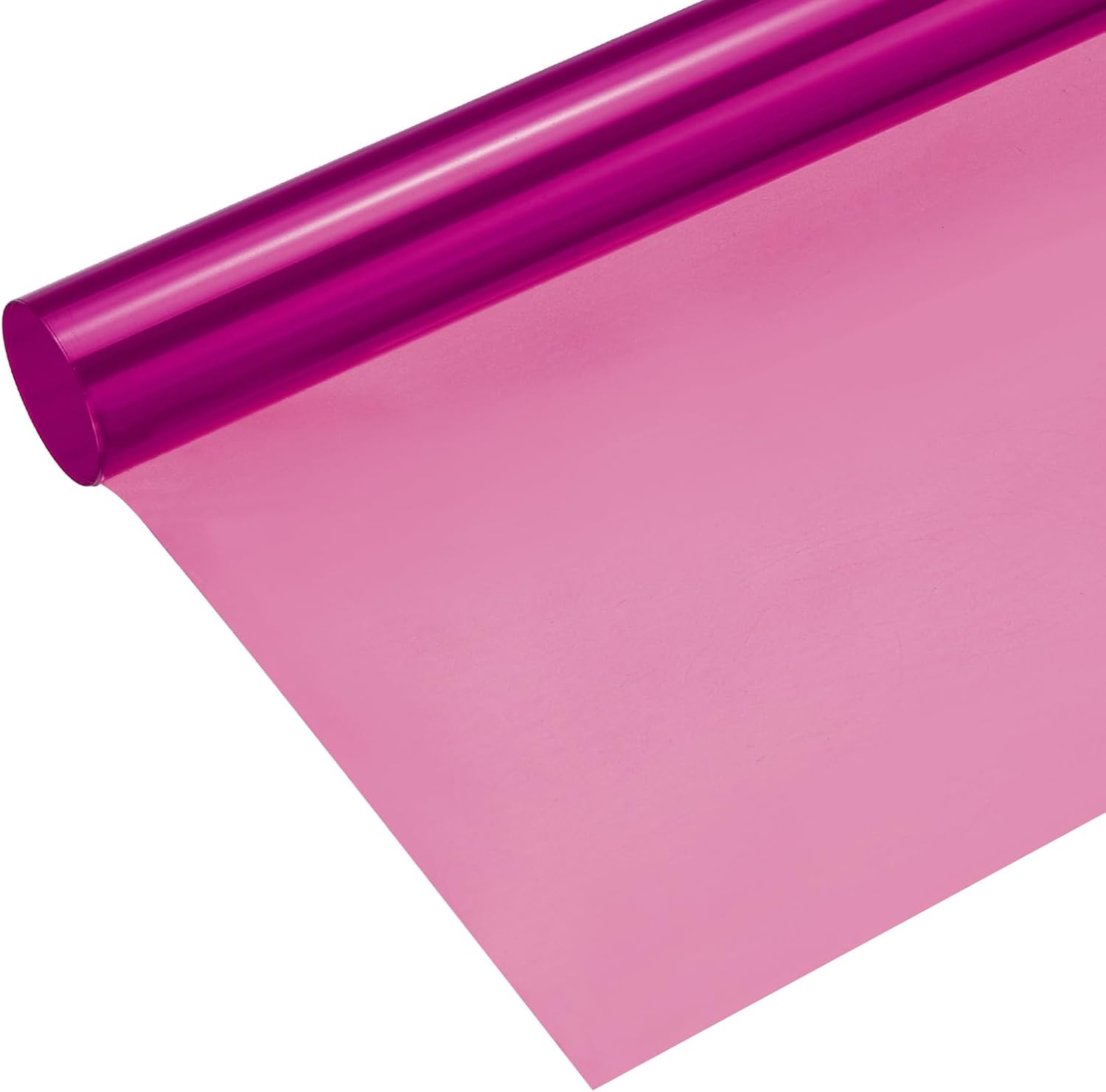 MECCANIXITY Gel Color Filter Paper PVC Film 100x100cm Pink for Photo Studio Red Head Light