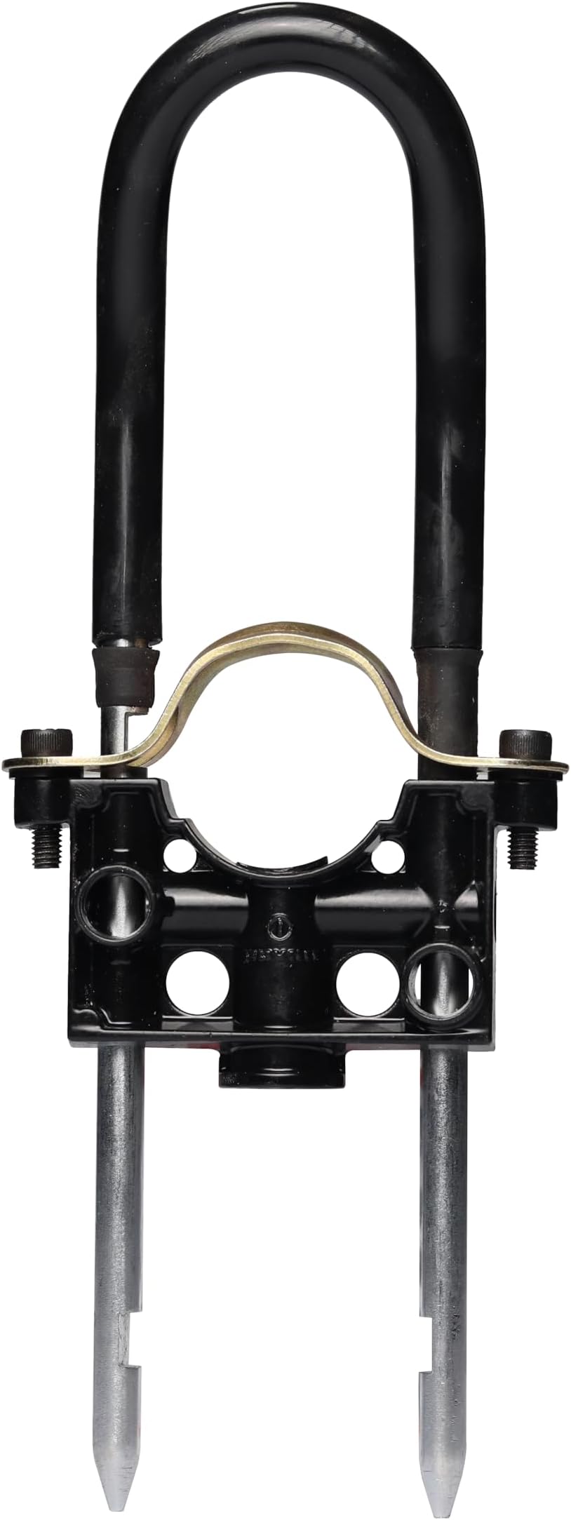TVS Disc Lock For Bikes With 2 Keys, U-Shaped Lock Design, Anti-Theft Security Safety Brake Wheel Disk Lock for Motorcycle Bike Scooter | bike accessories | Size: (18.5 x 18.5 x 6.5) Cm | Colour:Black