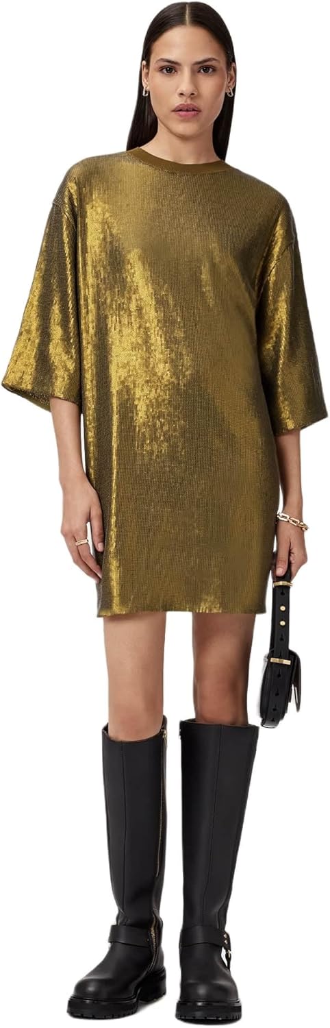 Allsaints Womens Opal Logo Dress - Image 2