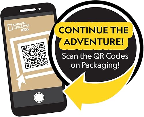 Miniatura 7 de National Geographic El juego de diario de actividades para niños incluye figuras de juguete realistas de animales, libro de datos de lectura de