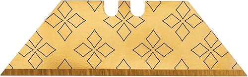 Vista 31 de NDZ Performance Repuesto de hoja de acero para cuchillo utilitario Berkling, hoja de afeitar personalizada, diseños grabados con láser de doble